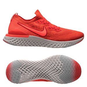 Nike Epic React Flyknit 2 GS Chile Red Sz 6Y